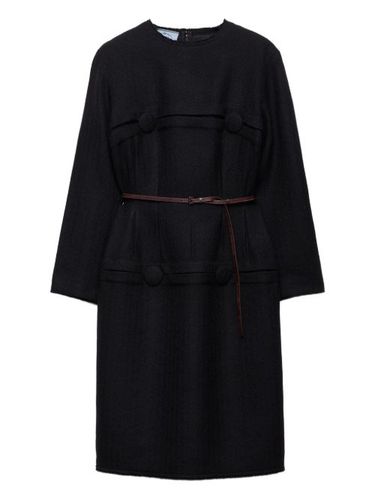 Robe courte à détails boutonnés - Prada - Modalova