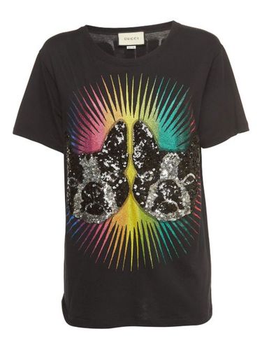 T-shirt à sequins - Gucci Pre-Owned - Modalova