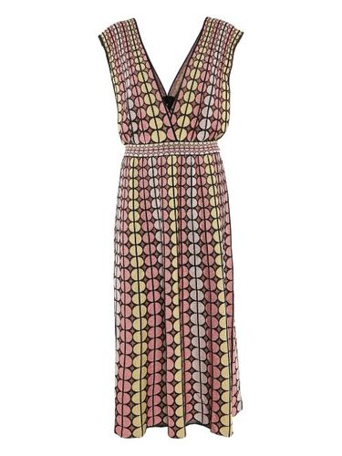 Robe mi-longue à motif géométrique - Missoni Pre-Owned - Modalova