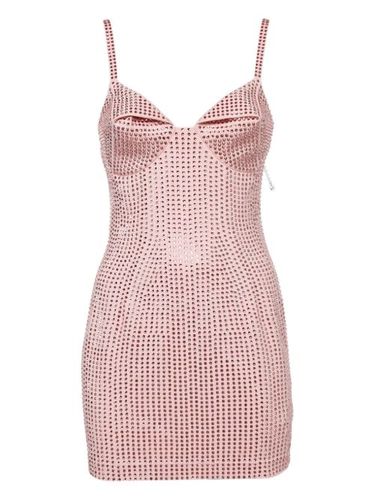 Robe courte à ornements en cristal pre-owned - AREA - Modalova