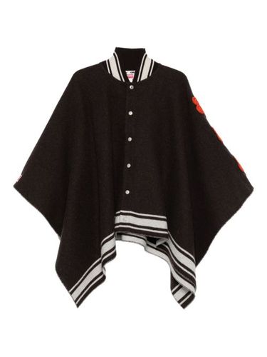 X Futura poncho en laine mélangée (2000) - Kenzo - Modalova