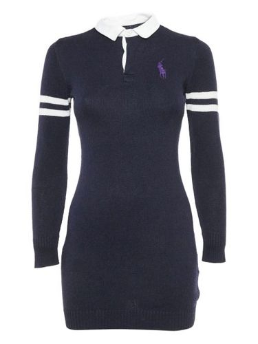 Robe courte à col polo (2024) - Polo Ralph Lauren Vintage - Modalova