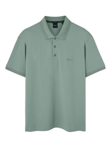 BOSS polo en coton - Vert - BOSS - Modalova