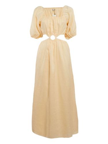 Robe en lin à découpes - Faithfull the Brand - Modalova