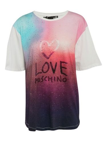 T-shirt à imprimé cœur pre-owned - Love Moschino - Modalova