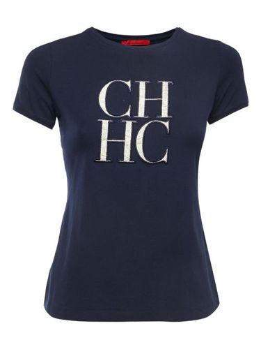 T-shirt à patch logo - Carolina Herrera Vintage - Modalova