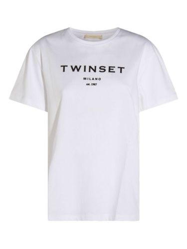 T-shirt à logo imprimé - TWINSET - Modalova