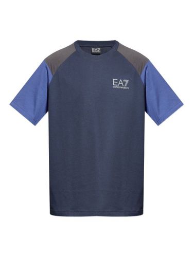 T-shirt colour block à manches raglan - Ea7 Emporio Armani - Modalova