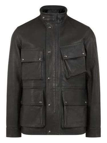Veste en cuir à poches multiples - Belstaff - Modalova