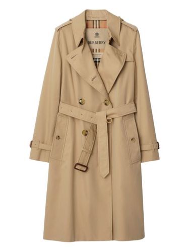 Trench ceinturé à boutonnière croisée - Burberry - Modalova