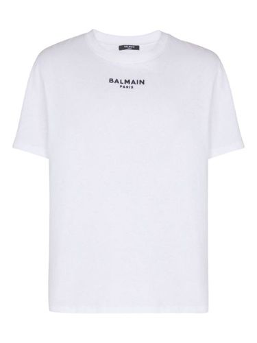 T-shirt à logo brodé - Balmain - Modalova