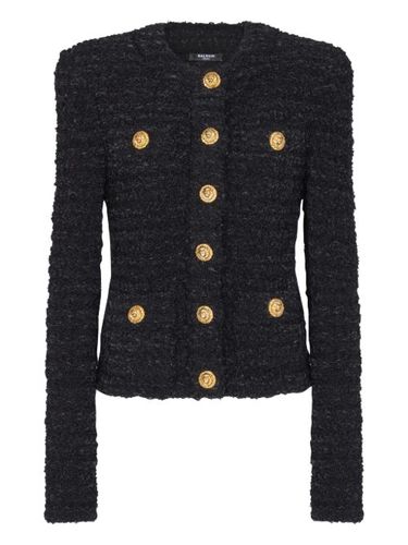 Balmain blazer en tweed - Noir - Balmain - Modalova
