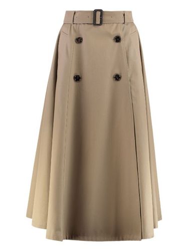 Detachable belt flared skirt - Burberry - Modalova