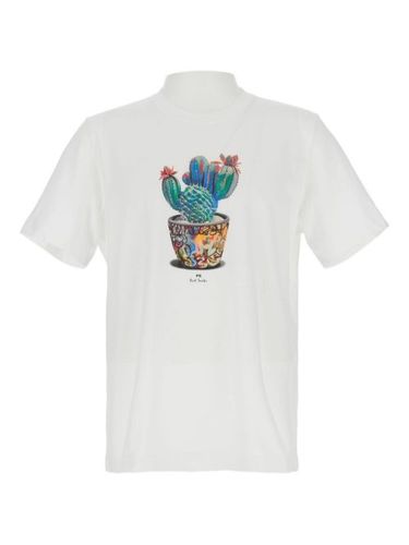 T-shirt Graffiti Cactus - Paul Smith - Modalova