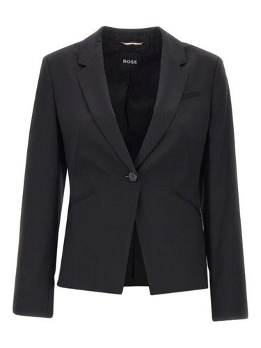 Blazer à design texturé - BOSS - Modalova