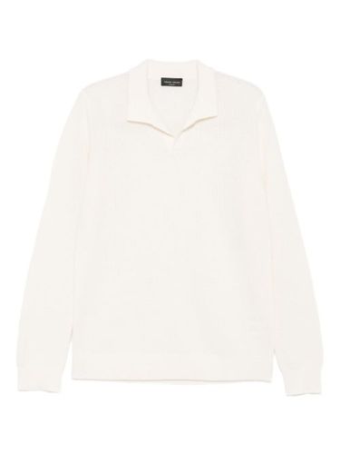 Polo en laine mélangée - Roberto Collina - Modalova