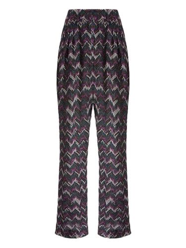 Pantalon à motif zig-zag - Missoni - Modalova