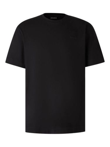 Zegna t-shirt en coton - Noir - Zegna - Modalova