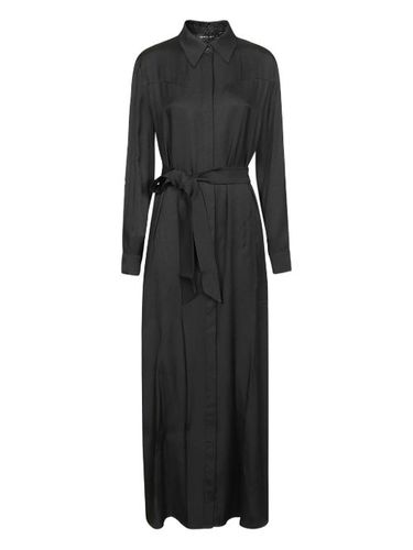 Robe-chemise à taille ceinturée - Federica Tosi - Modalova