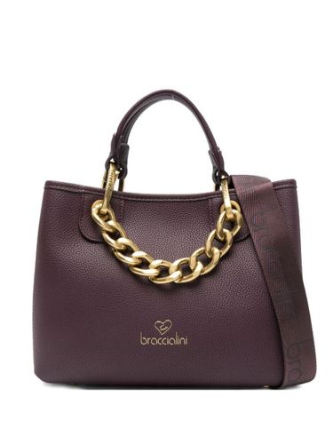 Sac porté épaule à détail de chaîne - Braccialini - Modalova