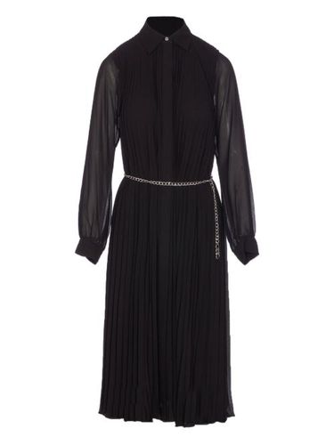 Robe plissée à ceinture en chaîne - Michael Michael Kors - Modalova