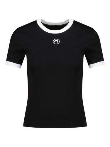 T-shirt à logo imprimé - Marine Serre - Modalova