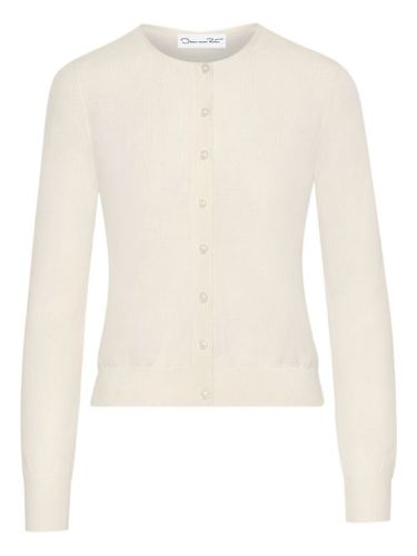 Cardigan à boutonnière devant - Oscar de la Renta - Modalova