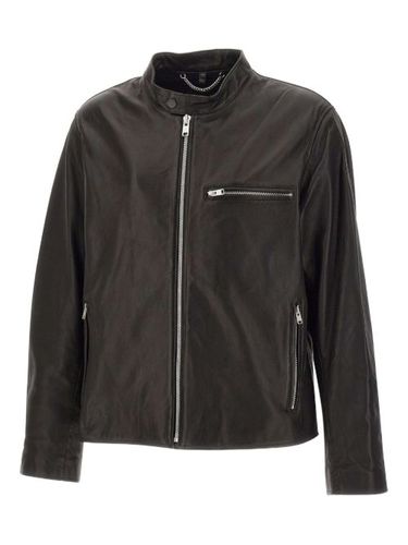 Veste en cuir à fermeture zippée - Belstaff - Modalova
