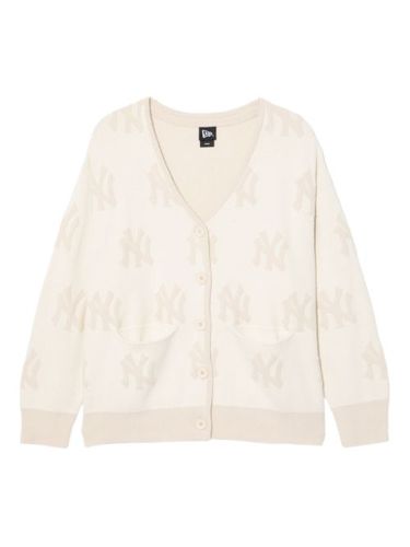 Cardigan à motif monogrammé - NEW ERA CAP - Modalova