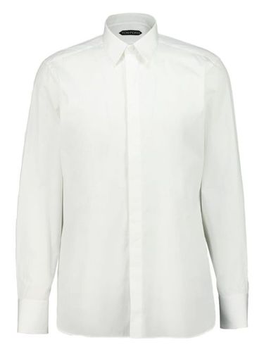 Chemise en coton à manches longues - TOM FORD - Modalova