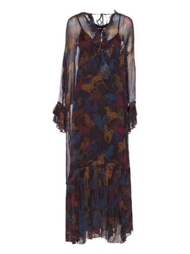 Robe longue Ralicel à imprimé cheval - Zadig&Voltaire - Modalova