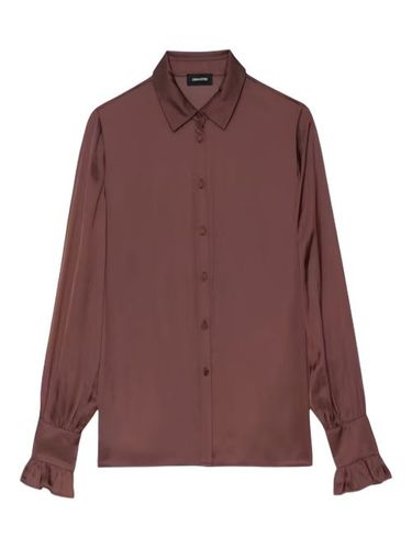 Ruffled long-sleeve top - Zadig&Voltaire - Modalova