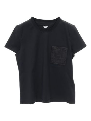 T-shirt à poche brodée (années 2020) - Hermès Pre-Owned - Modalova