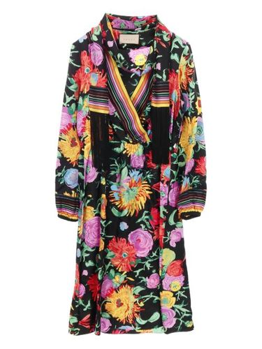 X Ken Scott robe à fleurs - Gucci Pre-Owned - Modalova