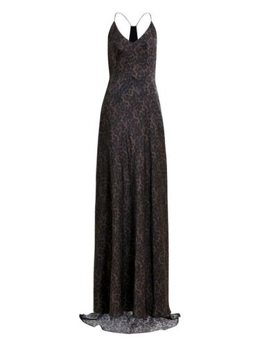 Robe longue Idont à imprimé léopard - Essentiel Antwerp - Modalova