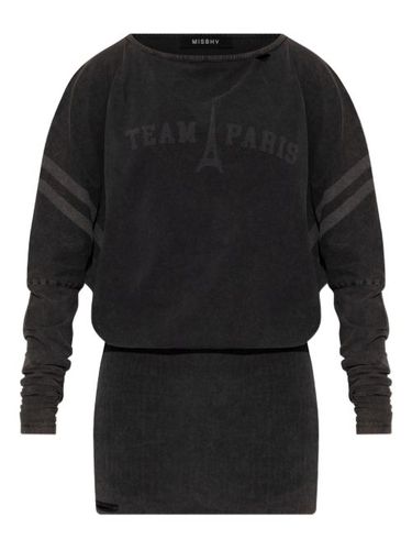 Robe courte Team Paris à manches longues - MISBHV - Modalova