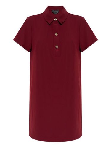 Robe courte boutonnée à col - Kate Spade - Modalova