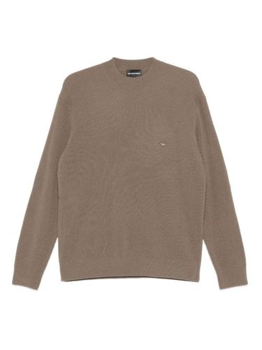 Pull côtelé - Emporio Armani - Modalova