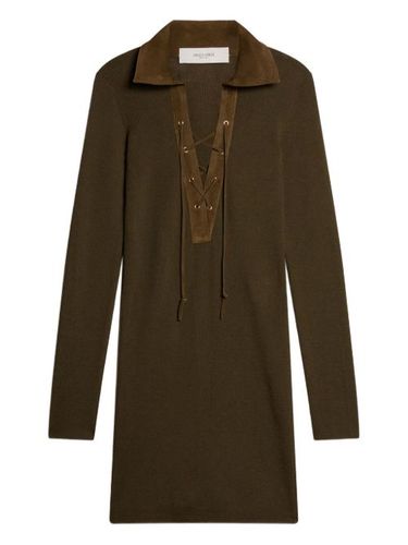 Robe courte à détail de laçage - Golden Goose - Modalova