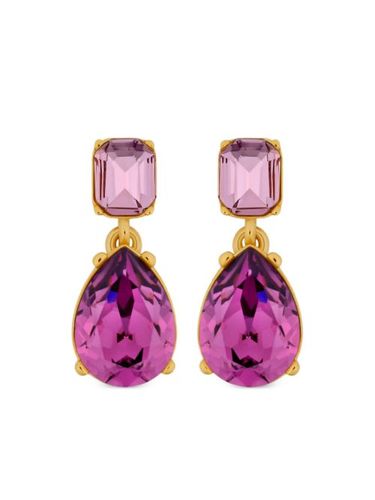 Boucles d'oreilles pendantes - Oscar de la Renta - Modalova
