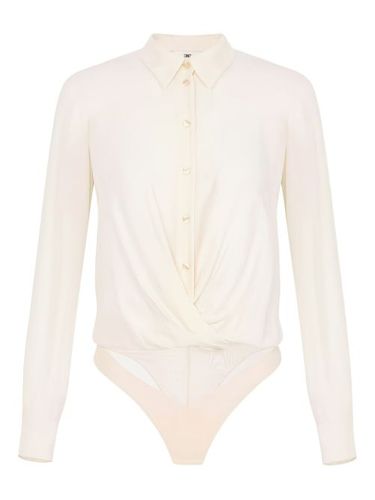 Body à détail drapé - Elisabetta Franchi - Modalova