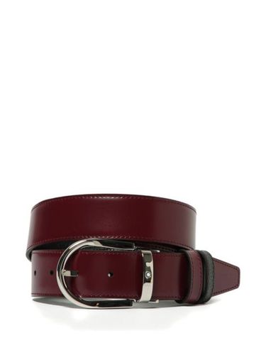 Ceinture en cuir à design réversible - Montblanc - Modalova