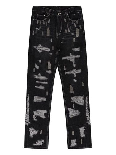 Jean à effet usé - Who Decides War - Modalova