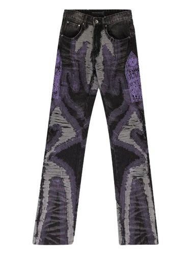 Jean à effet usé - Who Decides War - Modalova