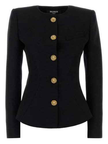 Balmain blazer en laine - Noir - Balmain - Modalova