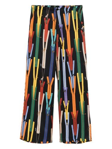 Zip-motif trousers - MOSCHINO JEANS - Modalova