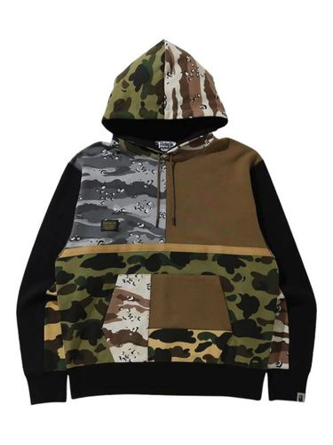 Patchwork pullover hoodie - A BATHING APE® - Modalova