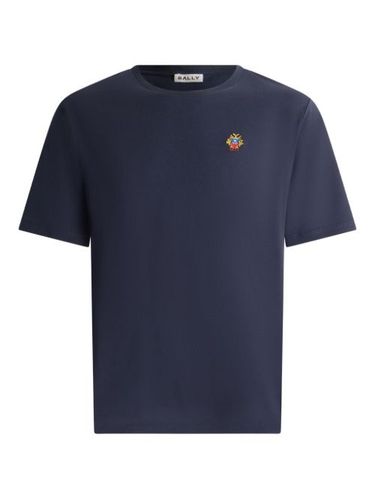 Crest-embroidered T-shirt - Bally - Modalova