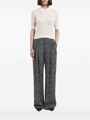 Polo en maille pointelle à manches courtes - Maria McManus - Modalova