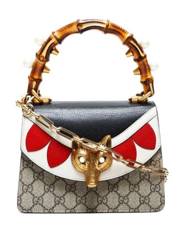 Linea E small Fox top-handle satchel bag - Gucci Pre-Owned - Modalova